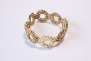 麻紐のブレスレット