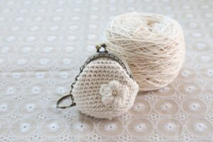 コットンミニがま口