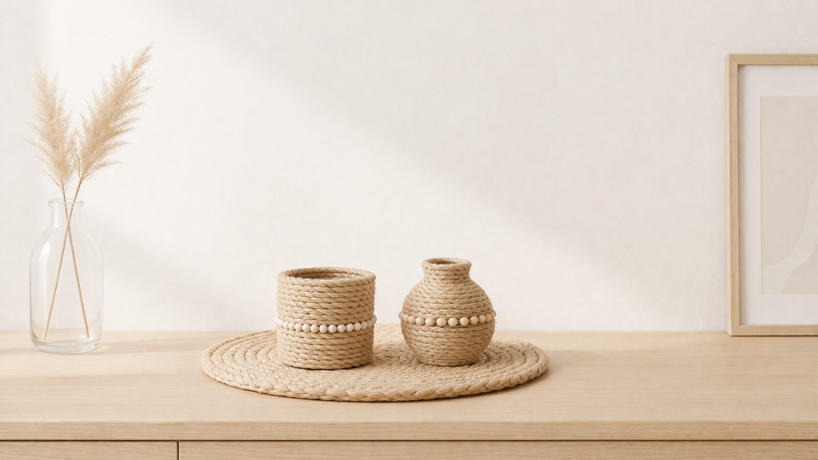 麻紐のインテリアイメージ